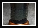 Glaze App L.  L. Matte Black (O) (SG146); Swiss Choc (B) (SG150) 2/3.				