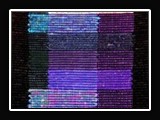 T007.  Handwoven rag wall hanging, Clasped Weft weave structure, 52x18 inches.  Titled Levels II.